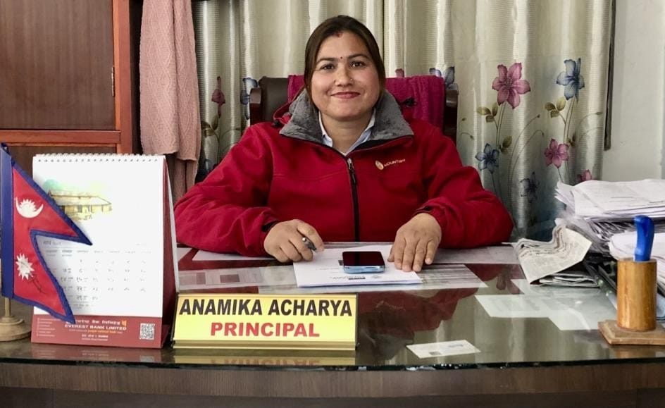 Anamika Acharya Female Headmaster