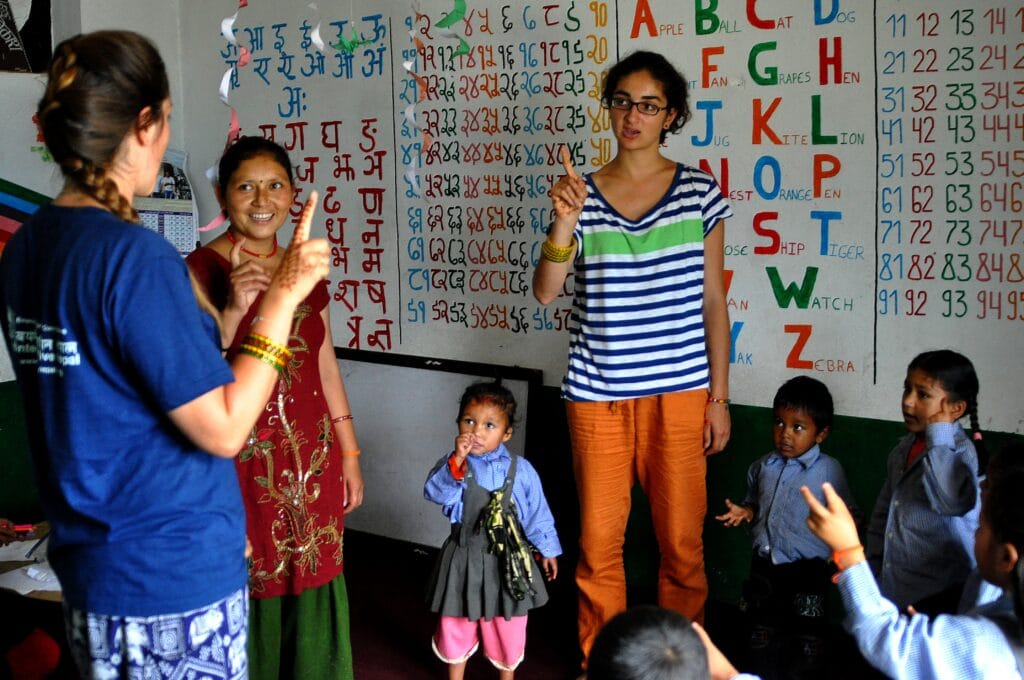 Volunteer Teaching Maths
